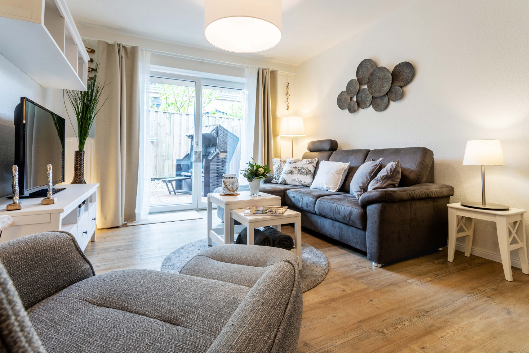 Ferienwohnung Wohnzimmer